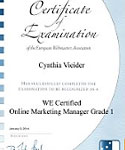 WE Online Marketing Manager Diplom