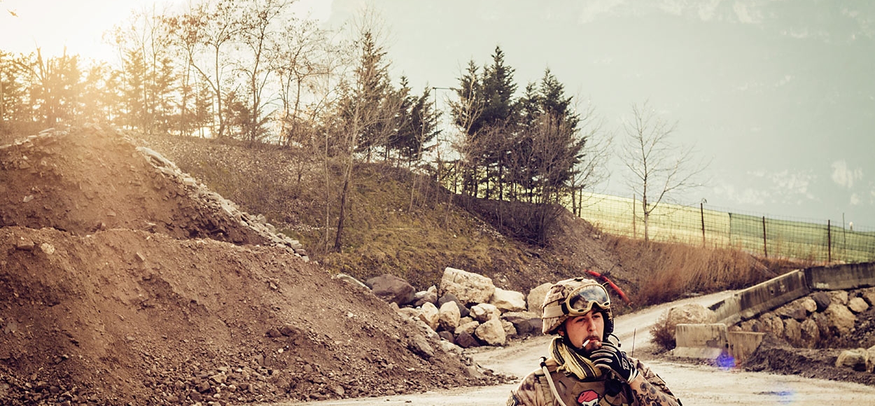 Militär Photoshooting in Südtirol